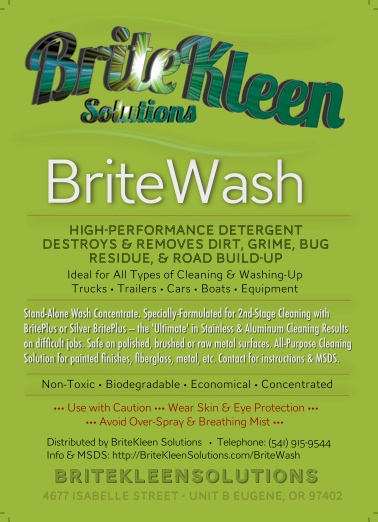 BriteWash: The Secret to the Cleanest Aluminum & Stainless. Ever.