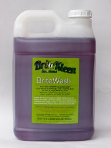 BriteWash one two and half gallon aluminum and stainless steel cleaner